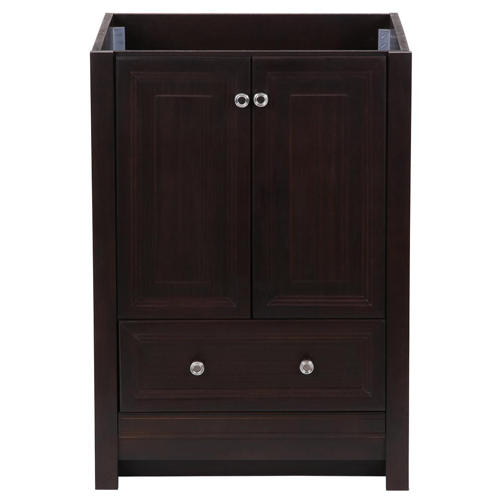 Brinkhill 48 in. W x 34 in. H x 22 in. D Bath Vanity Cabinet Only in Cognac - Super Arbor