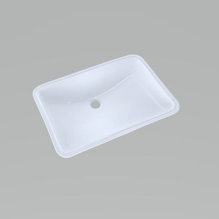 TOTO 21 in. Undermount Bathroom Sink with CeFiONtect in Cotton
