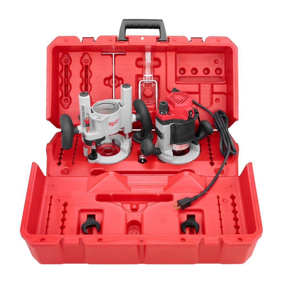 11 Amp 1-3/4 HP Multi-Base Corded Router Kit – Super Arbor