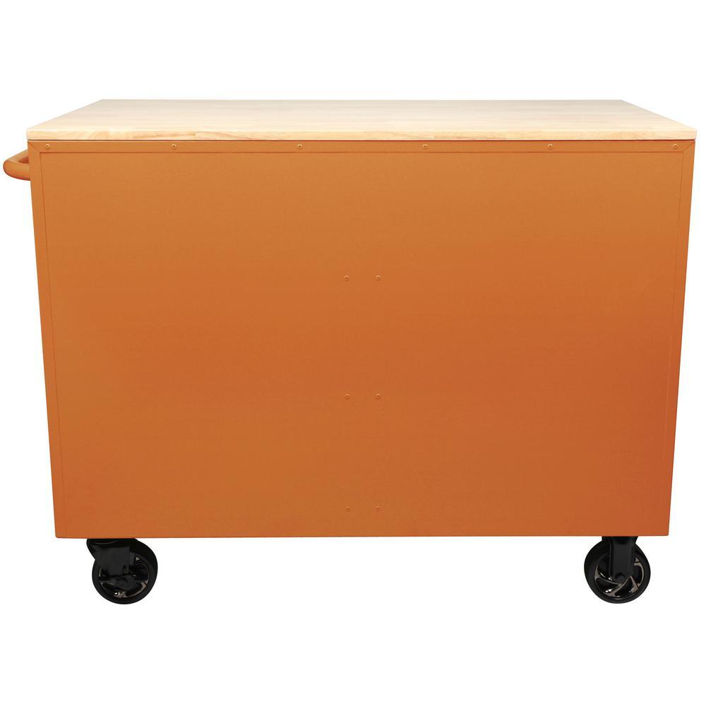 46 in. W x 24.5 in. D 9-Drawer Tool Chest Mobile Workbench with