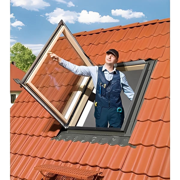 Egress Roof Window with Tempered Low-E Glass image 3