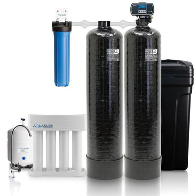 Signature Elite Whole House Water Treatment System with 64,000 Grain Water Softener