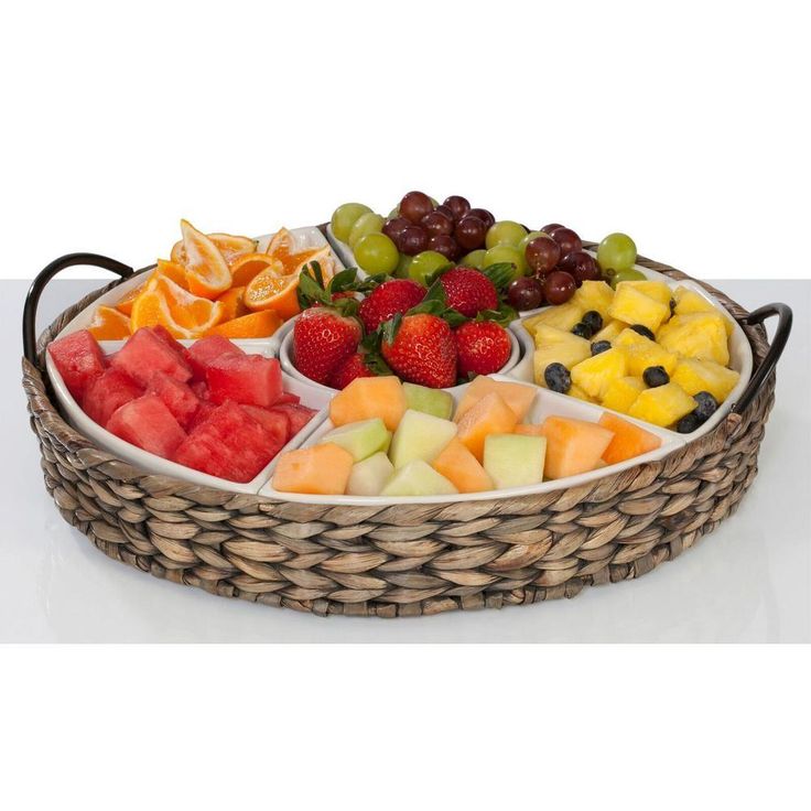 CreativeWare Entertainment Collection 'Island Breeze' 6-Compartment Se ...