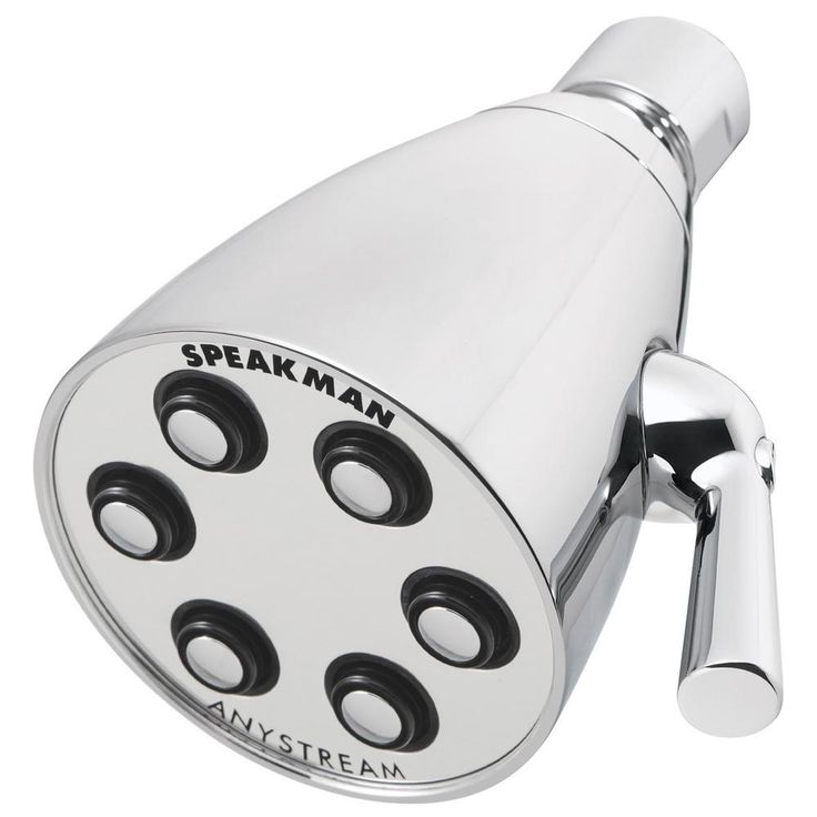 3-Spray 2.8 in. Single Wall MountHigh Pressure Fixed Adjustable Shower Head in Polished Chrome