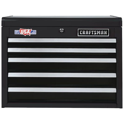 CRAFTSMAN 2000 Series 26-in W x 19.75-in H 5-Drawer Steel Tool Chest (Black)