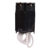 GE 60 Amp Double Pole Ground Fault Breaker with Self-Test