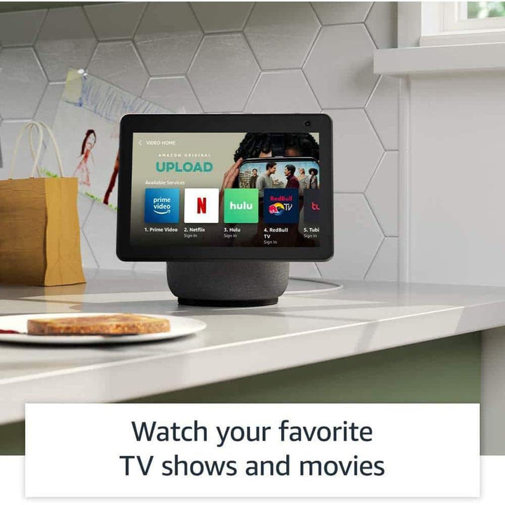 Amazon Echo Show 10 ホワイト Amazon Echo Show 10 (3rd Gen) HD Smart Display with Premium Sound