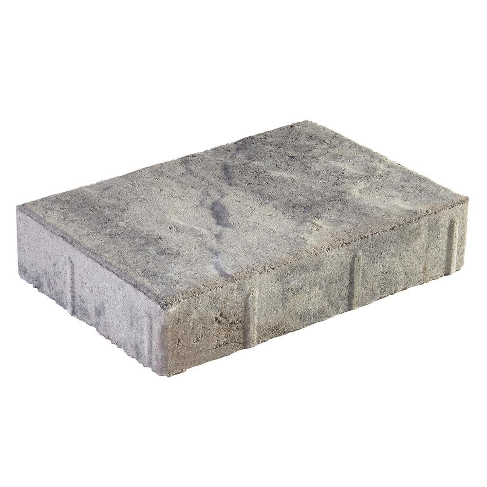 Pavestone Modular Pavestone Panorama Demi 3-pc 7.75 in. x 7.75 in. x 2.25 in. Granite Bl ...