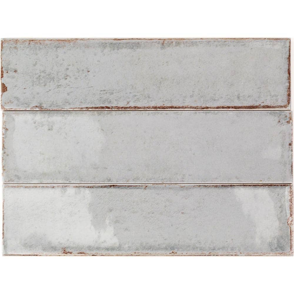 Ivy Hill Tile Moze Gray 3 in. x 12 in. 9 mm Ceramic Wall Tile (22 Ivy Hill Tile Moze Gray 3 in. x 12 in. 9 mm Ceramic Wall Tile (22