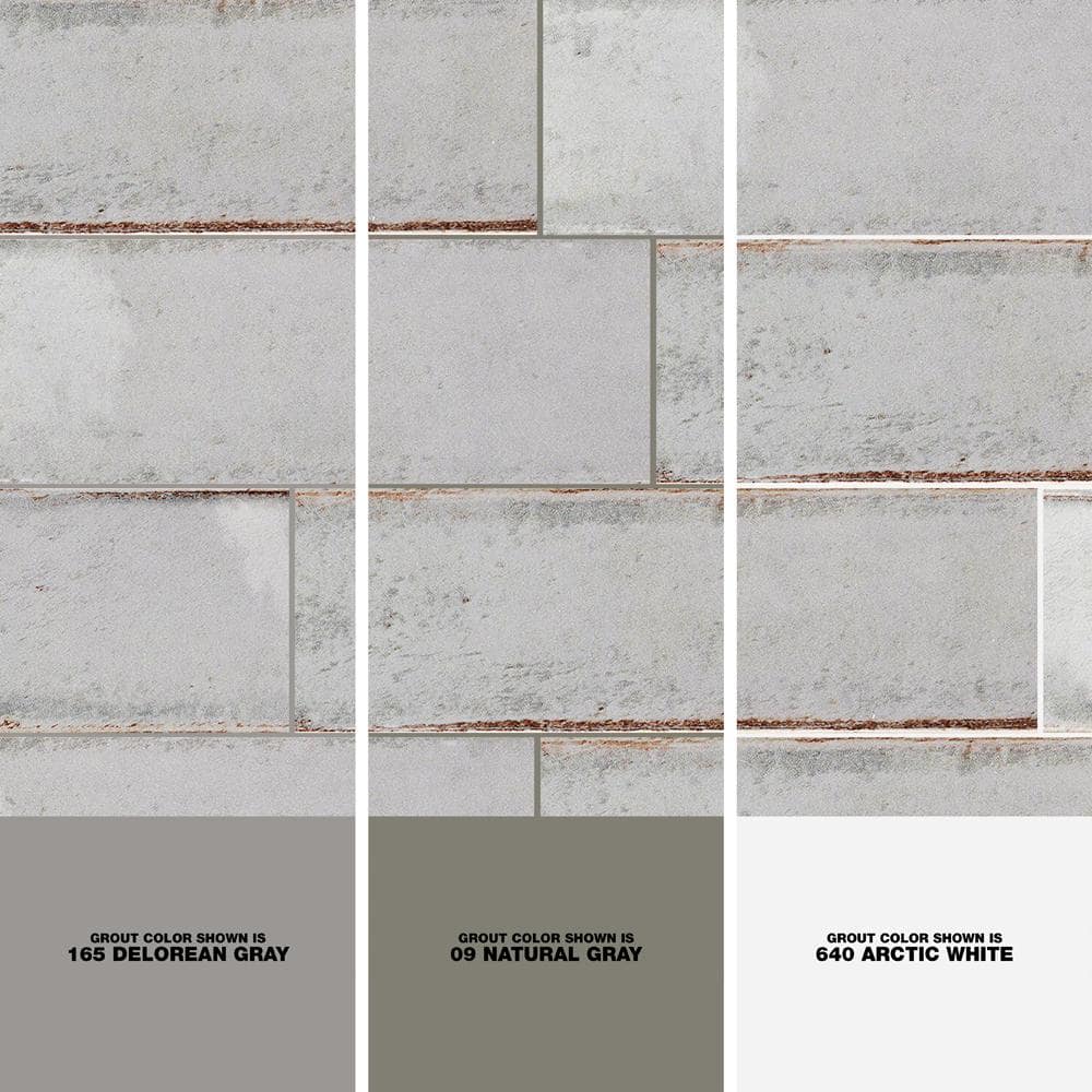 Ivy Hill Tile Moze Gray 3 in. x 12 in. 9 mm Ceramic Wall Tile (22