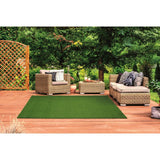 Nance Carpet and Rug Turf 6 ft. x 9 ft. Green Artificial Grass Rug