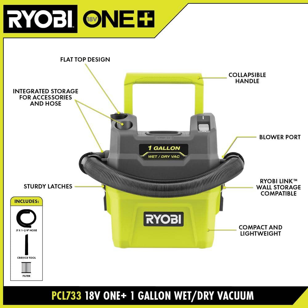 Wet Dry Vacuum Ryobinull