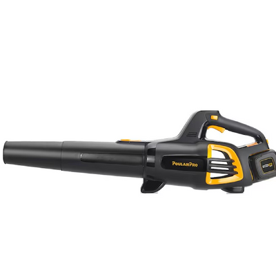 Poulan Pro PRB675i 58-Volt Lithium Ion Brushless Cordless Electric Leaf Blower (1-Battery Included)