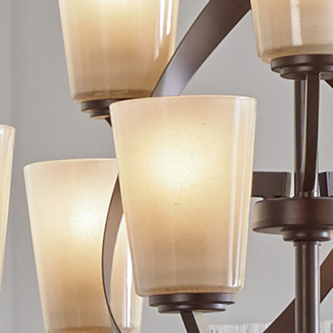 Kichler Layla 9-Light Brushed Nickel Modern/Contemporary