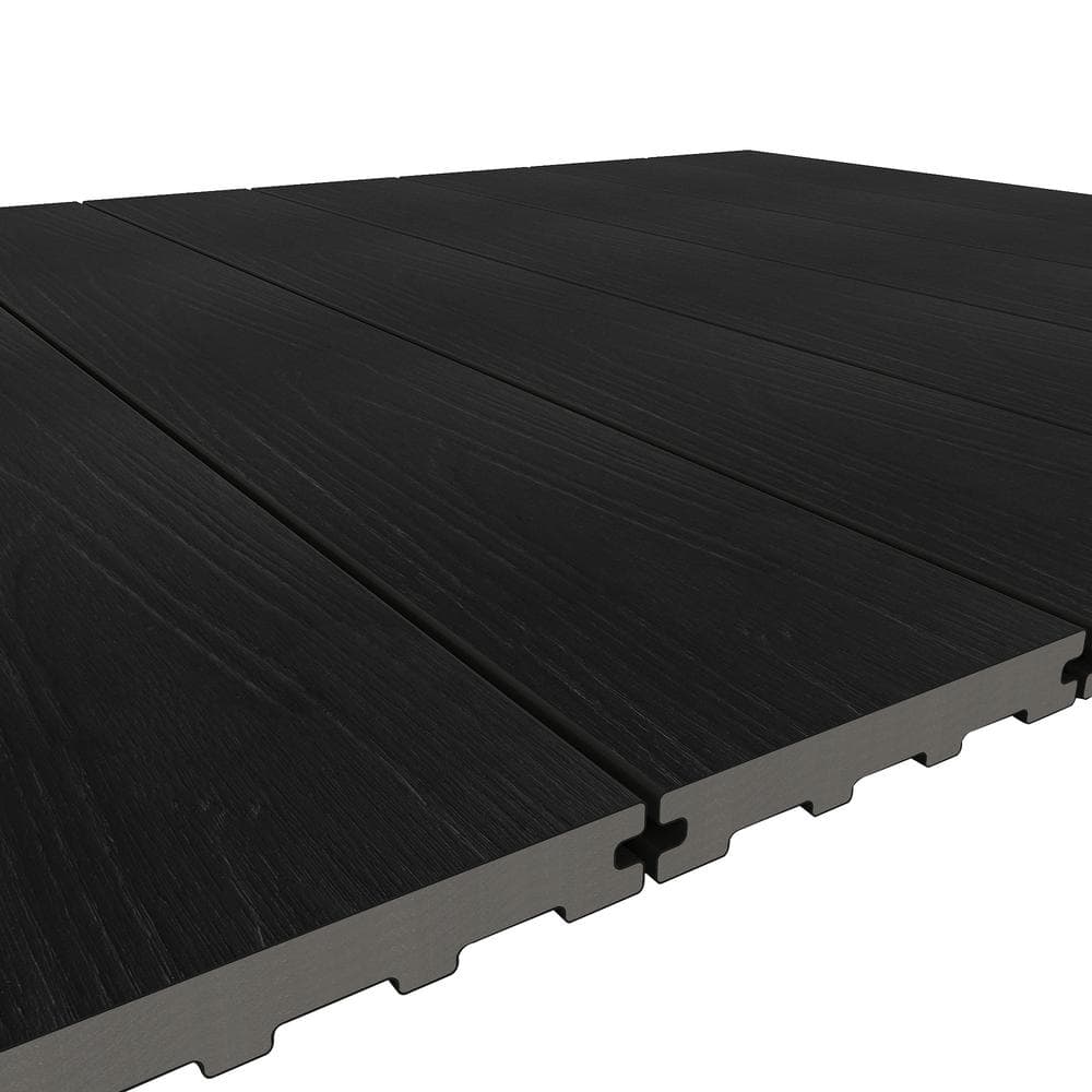 NewTechWood Bell Series 16-ft Indian Ebony Composite Decking Board