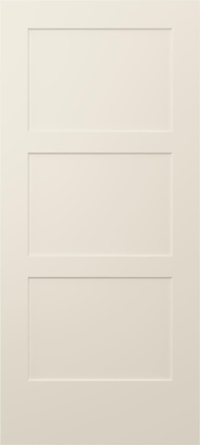 JELD-WEN 32 in. x 96 in. Birkdale Primed Smooth Hollow Core Molded Composite Interior Door Slab