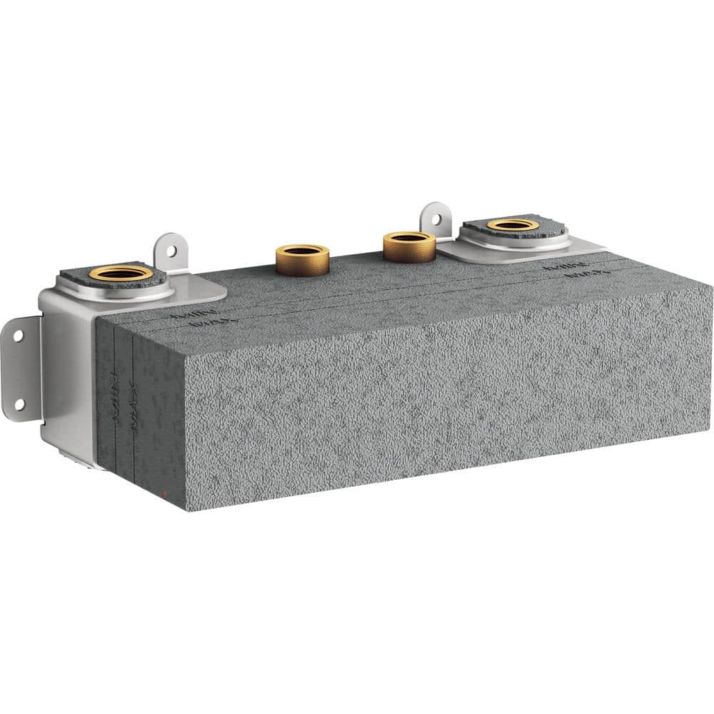 A single green leaf against a white background.