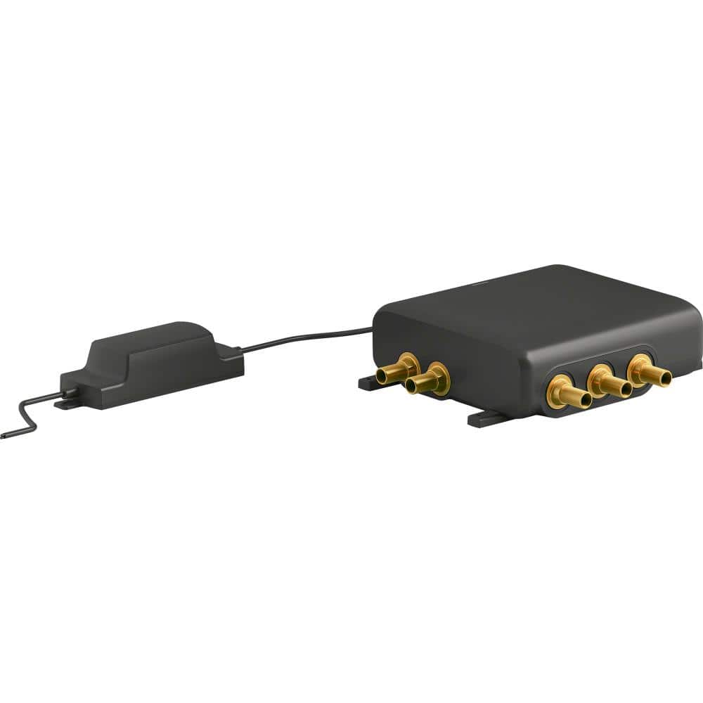 A single green leaf against a white background.