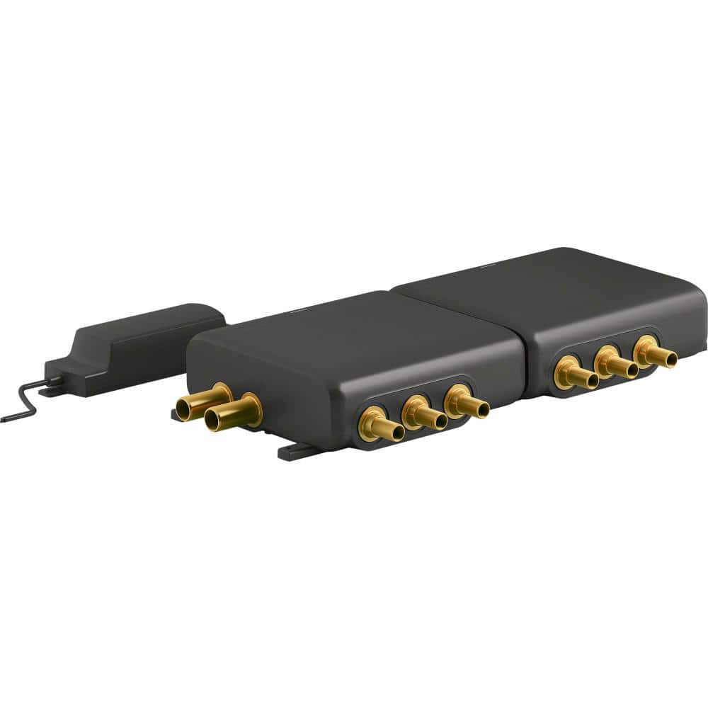 A single green leaf against a white background.