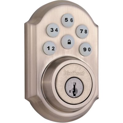 910 Signature Series Single Cylinder Traditional Venetian Bronze Deadbolt with Home Connect Technology
