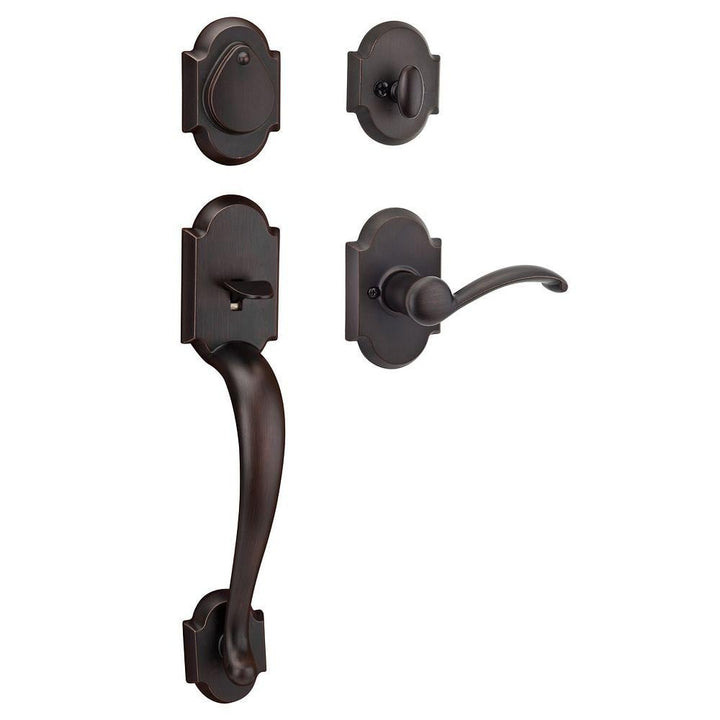 Kwikset Austin Venetian Bronze SmartKey Single-Cylinder Deadbolt