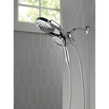 Delta Universal Showering Components Chrome 4-Spray Dual Shower Head, 2.5 GPM (9.5 LPM)