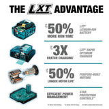 Makita 18V 5.0Ah LXT Lithium‑Ion Compact Brushless Cordless 1/2 in. Hammer Driver‑Drill Kit (XPH12T)