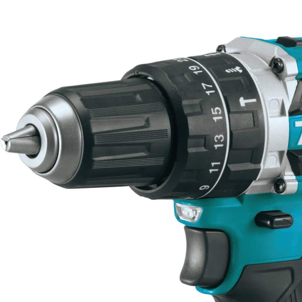 Makita 18V LXT Lithium‑Ion 1/2 in. Brushless Cordless Hammer Driver‑Drill, Tool Only (XPH12Z)