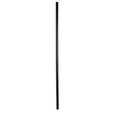 Angel Sar Matte Black Myard Classic 32 in. Hollow Round Iron Deck Balusters for Deck Railing Porch (50-Pack)