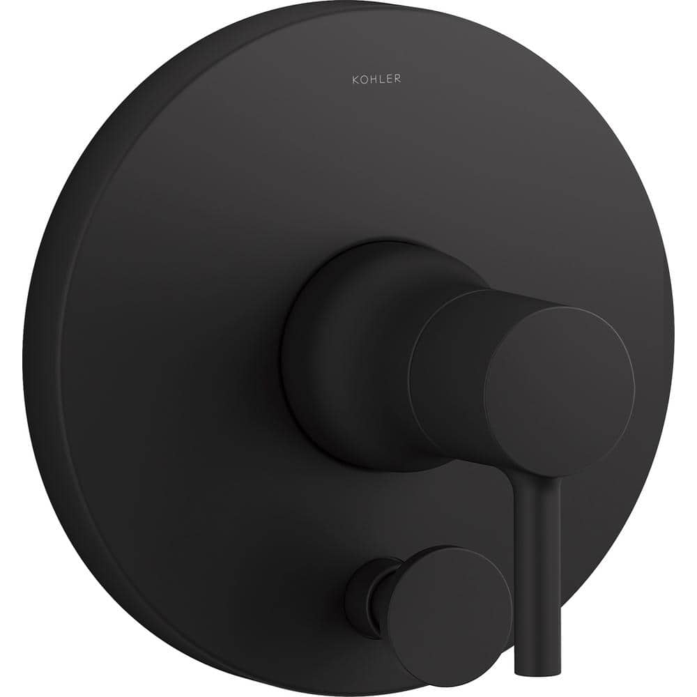 A single green leaf against a white background.