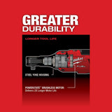 Milwaukee M12 FUEL 12V Li-Ion Brushless High-Speed 1/4 in. Cordless Ratchet Kit with (2) CP2.0 Batteries, Charger & SAE Socket Set