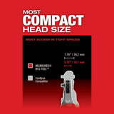 Milwaukee M12 FUEL 12V Li-Ion Brushless High-Speed 1/4 in. Cordless Ratchet Kit with (2) CP2.0 Batteries, Charger & SAE Socket Set