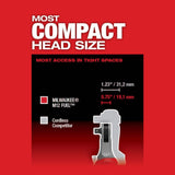 Milwaukee M12 FUEL 12V Cordless High-Speed 3/8 in. Ratchet Kit with Impact Duty 3/8 in. SAE Deep Impact Socket Set (8-Piece)