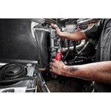 Milwaukee M12 FUEL 12V Li‑Ion Brushless High‑Speed 3/8 in. Cordless Ratchet Kit with (2) CP2.0 Batteries, Charger, Bag & Metric Socket Set