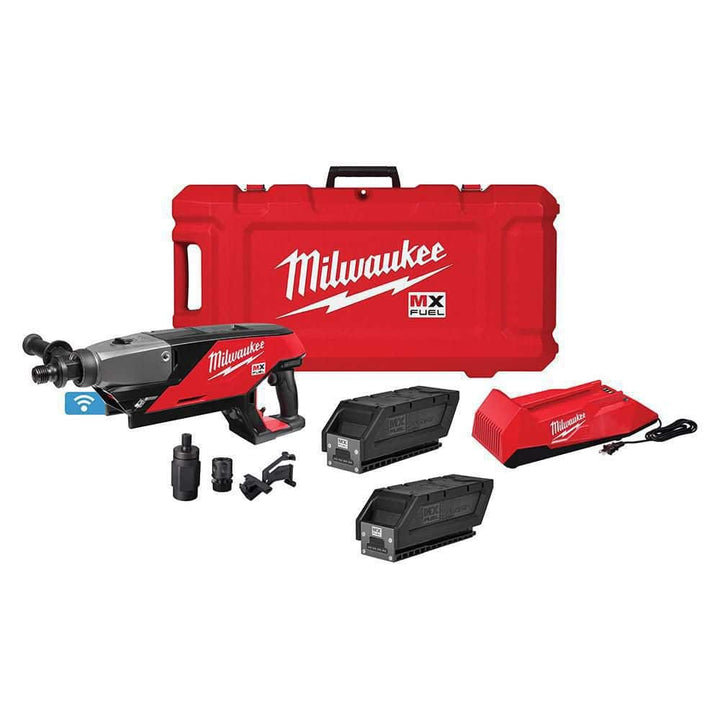 Milwaukee MX FUEL Lithium‑Ion Cordless Handheld Core Drill Kit with 2 Batteries and Charger, MXF301-2CP