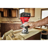 Milwaukee M18 FUEL 18V Brushless Gen II 18-Gauge Brad Nailer/Jig Saw/Compact Router Cordless Combo Kit (3-Tool)
