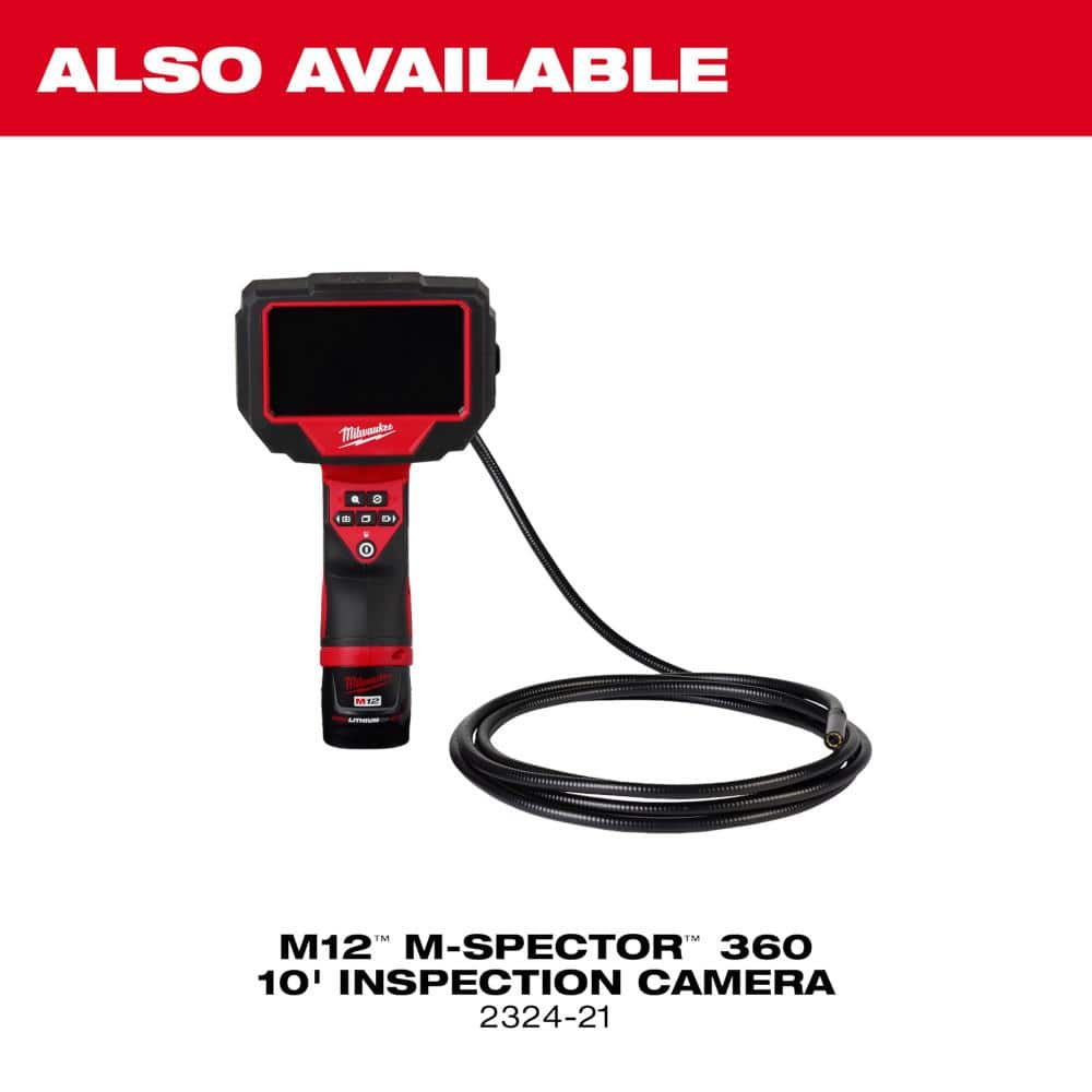 Milwaukee M12 12V Lithium-Ion Cordless M-SPECTOR 360-Degree ft