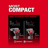 Milwaukee M12 FUEL 12-Volt Lithium-Ion Brushless Cordless Hammer Drill and Impact Driver Combo Kit (2-Tool) with 6.0Ah Battery
