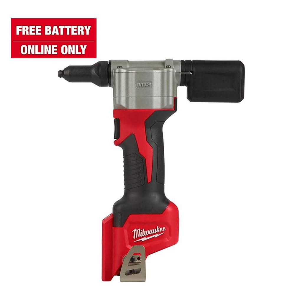 Milwaukee M12 12-Volt Lithium-Ion Cordless Rivet Tool (Tool-Only ...