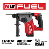 Milwaukee M18 FUEL 18V Brushless Cordless 1 in. SDS-Plus Rotary Hammer with Compact Band Saw (2-Tool)