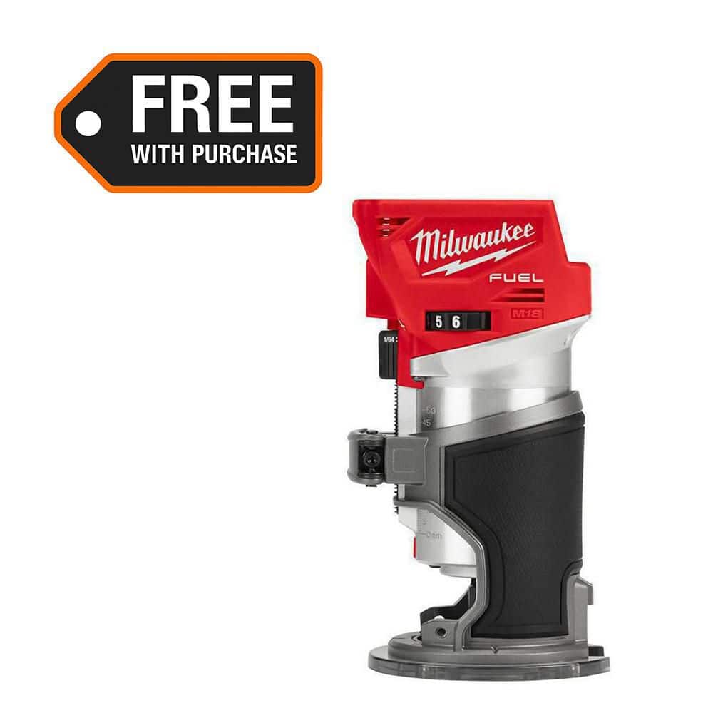 Milwaukee M18 FUEL 18V Lithium-Ion Brushless Cordless Compact Router ...
