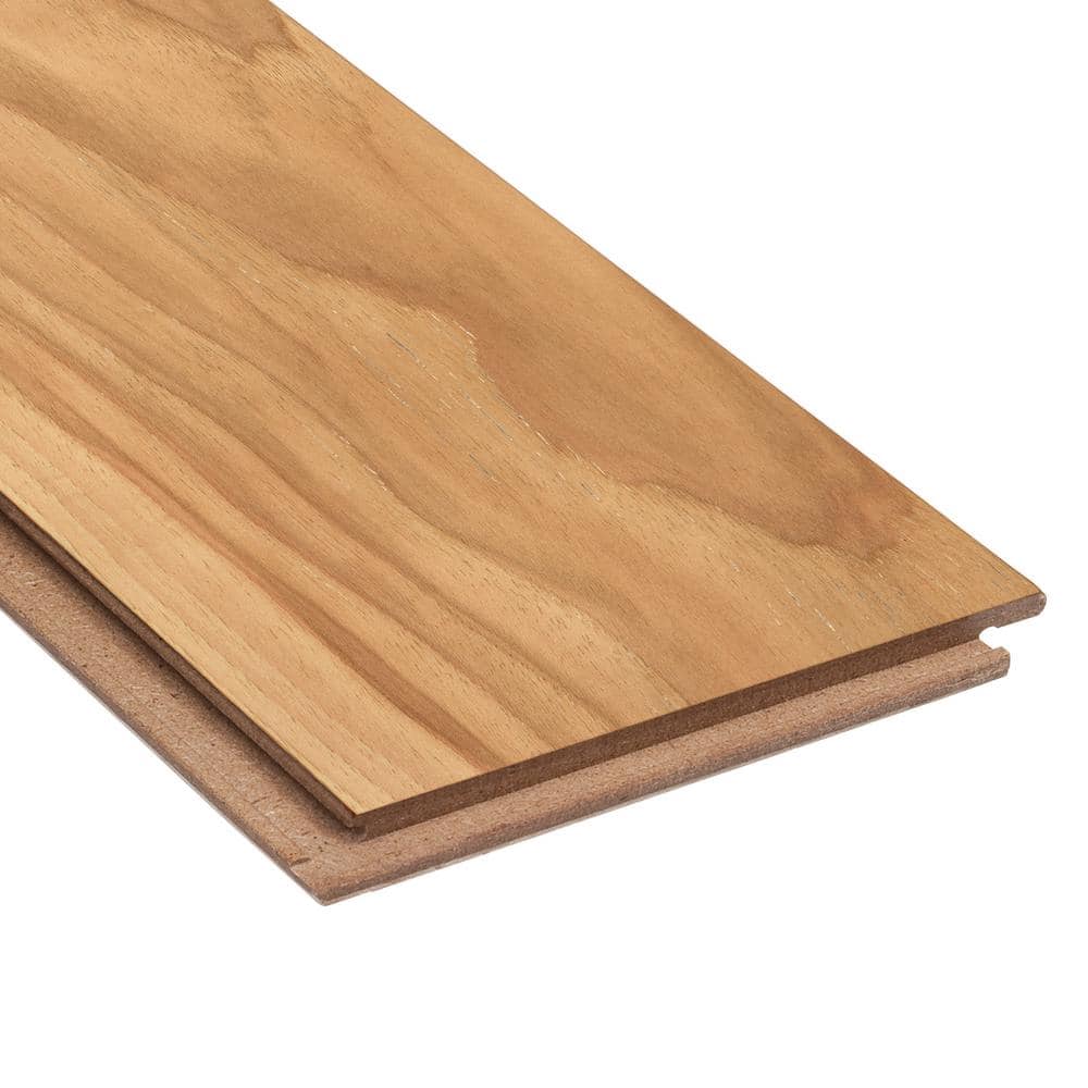 HOMELEGEND Natural Hickory 3/8 in. T x 5 in. W Wire Brushed