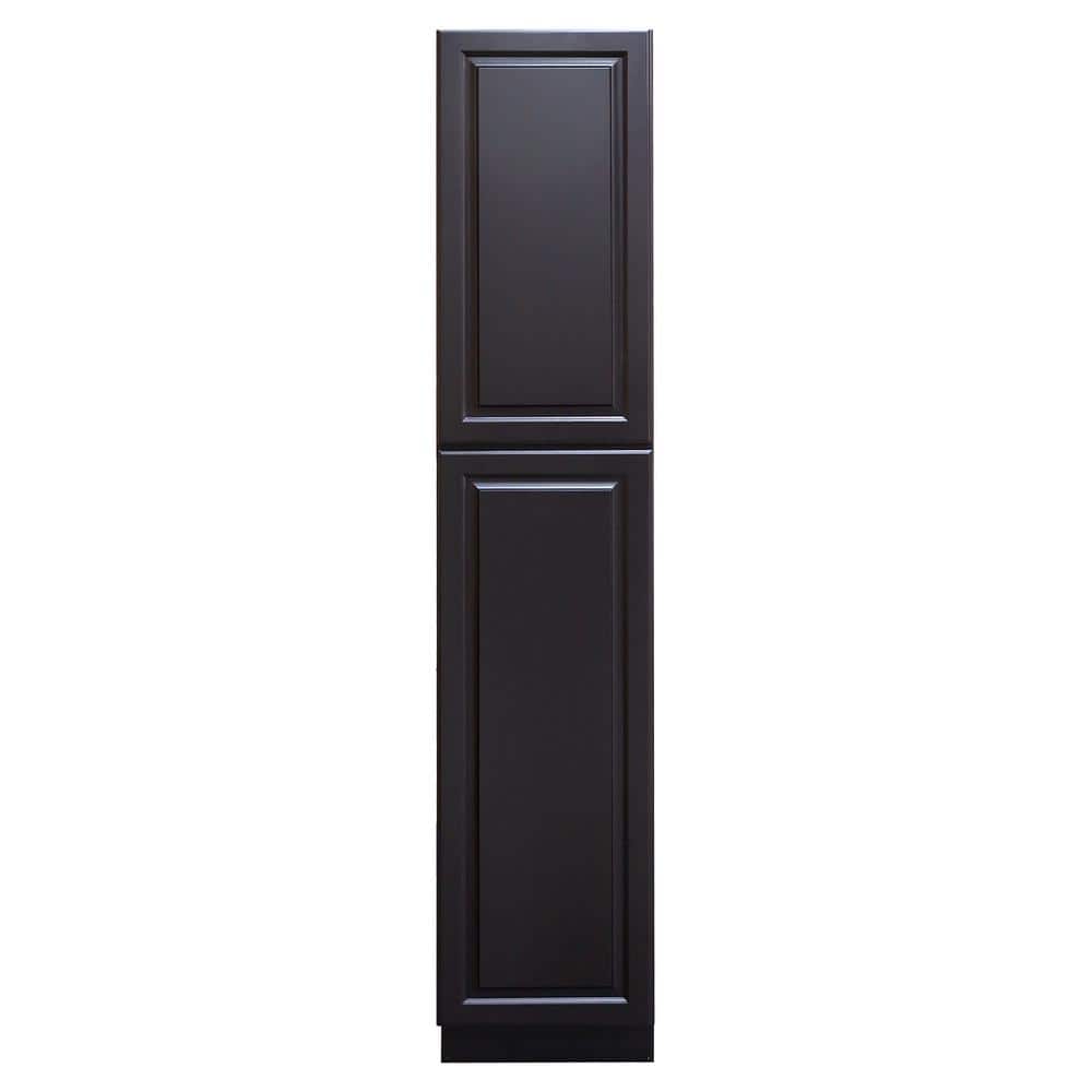 LIFEART CABINETRY LaPort Assembled 18 in. x 90 in. x 24 in. Wall Pantr ...