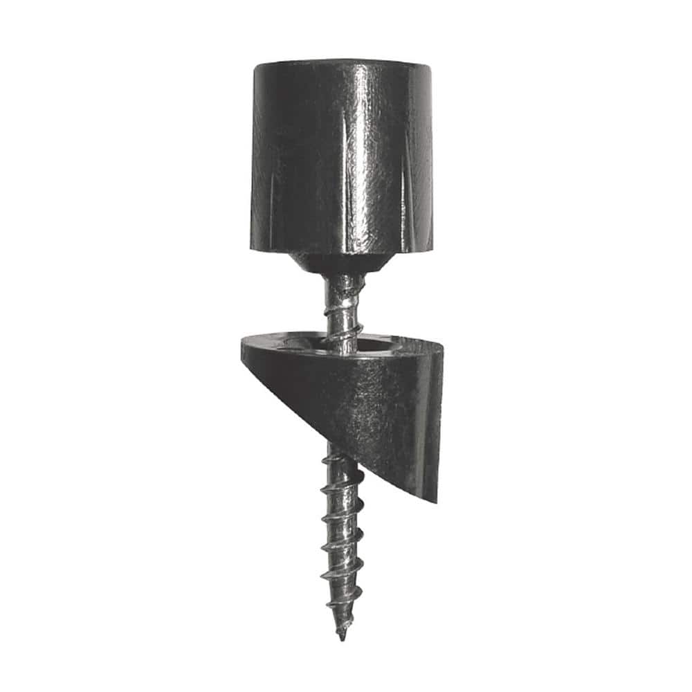 NUVO IRON Surface Mount Stair Railing Adapters for 3/4 in. Round Balus ...