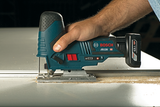 Bosch 12V Max Variable-Speed Barrel-Grip Jigsaw, Keyless T‑Shank, Bare Tool (JS120N)