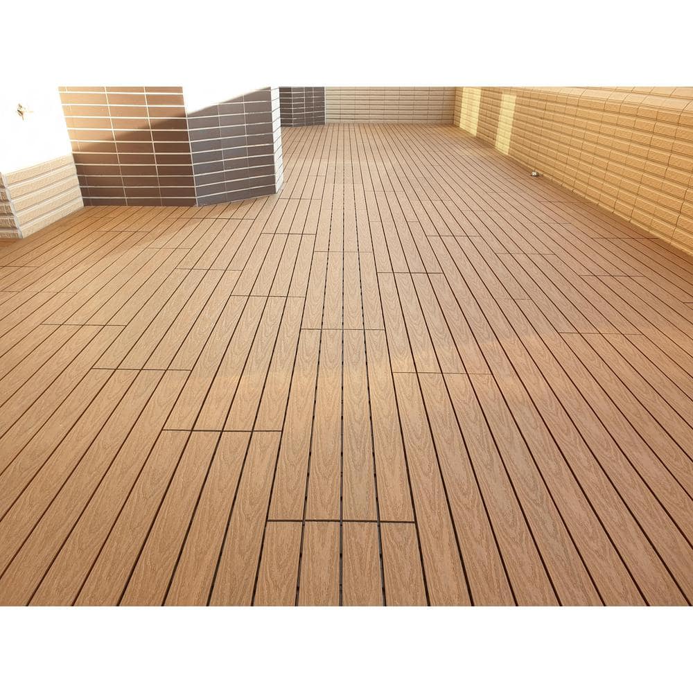 NewTechWood UltraShield Naturale 1 ft. x 3 ft. Quick Deck Outdoor