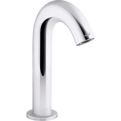 KOHLER Oblo DC-Powered Single Hole Touchless Bathroom Faucet with Kinesis Sensor Technology in Polished Chrome