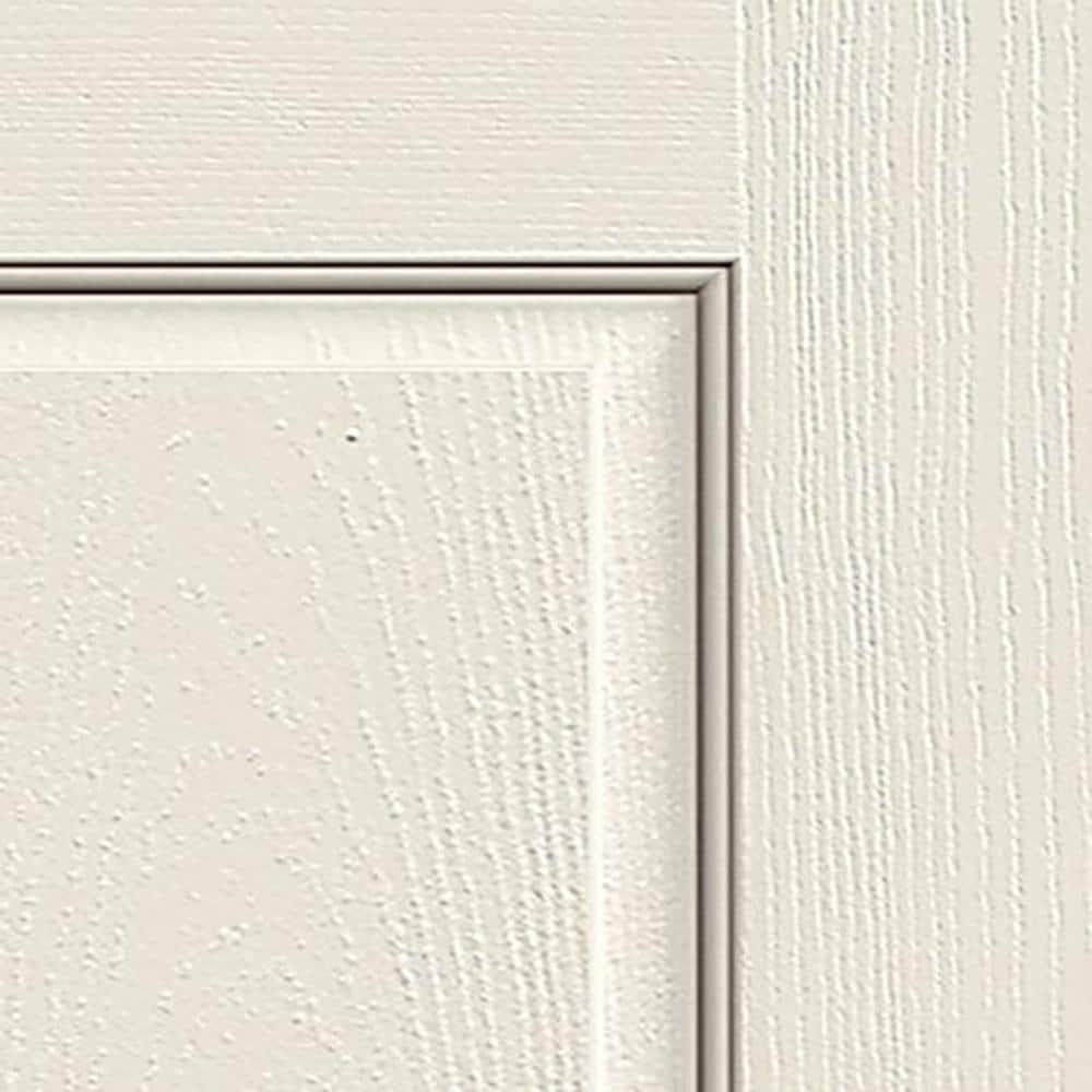 JELD-WEN 30 in. x 80 in. Colonist Primed Textured Molded Composite MDF Interior Door Slab
