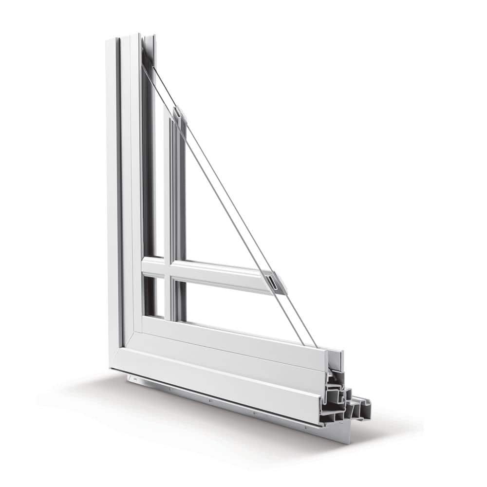 JELD-WEN 30 in. x 80 in. 6 Lite Craftsman Primed Steel Prehung Right-Hand Inswing Front Door with Brickmould