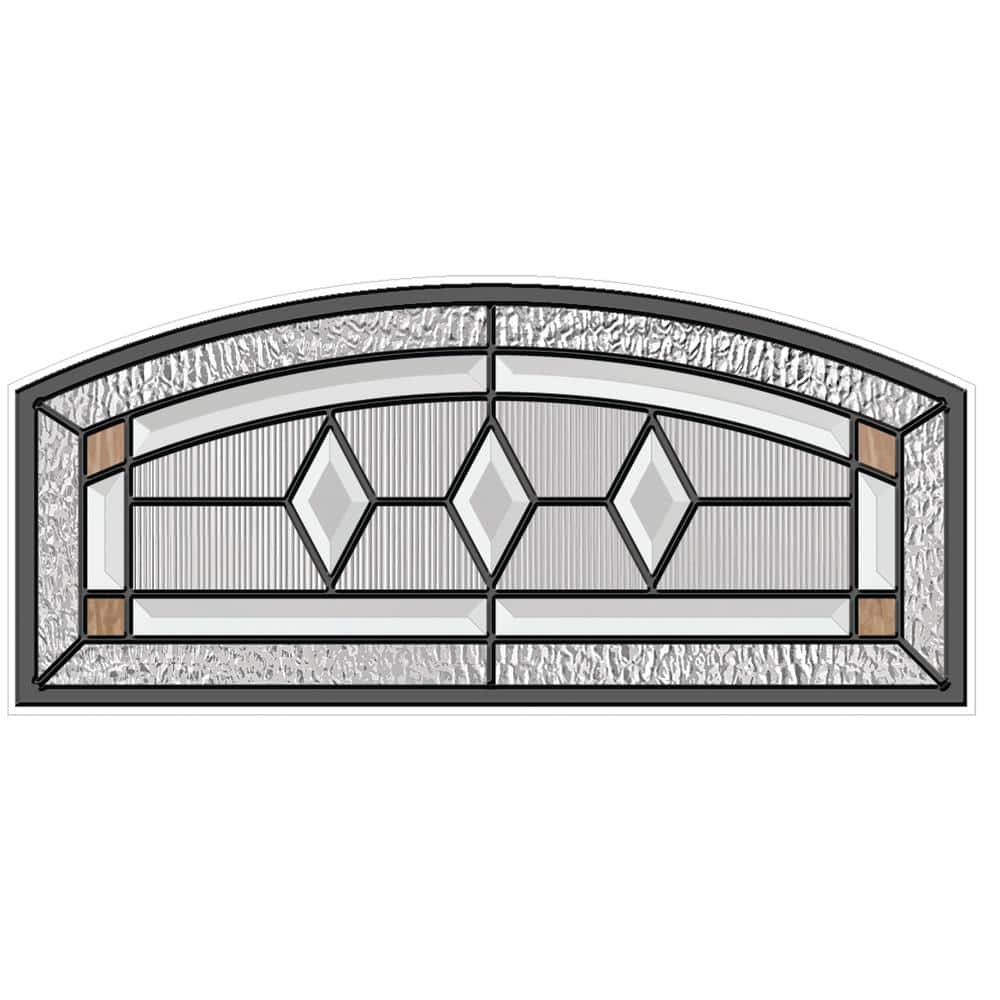 JELD-WEN 36 in. x 80 in. Camber Top Mission Prairie Primed Steel Prehung Left-Hand Inswing Front Door with Brickmould